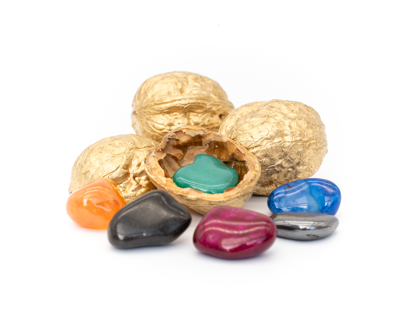 3 Überraschungsnuss Gold
